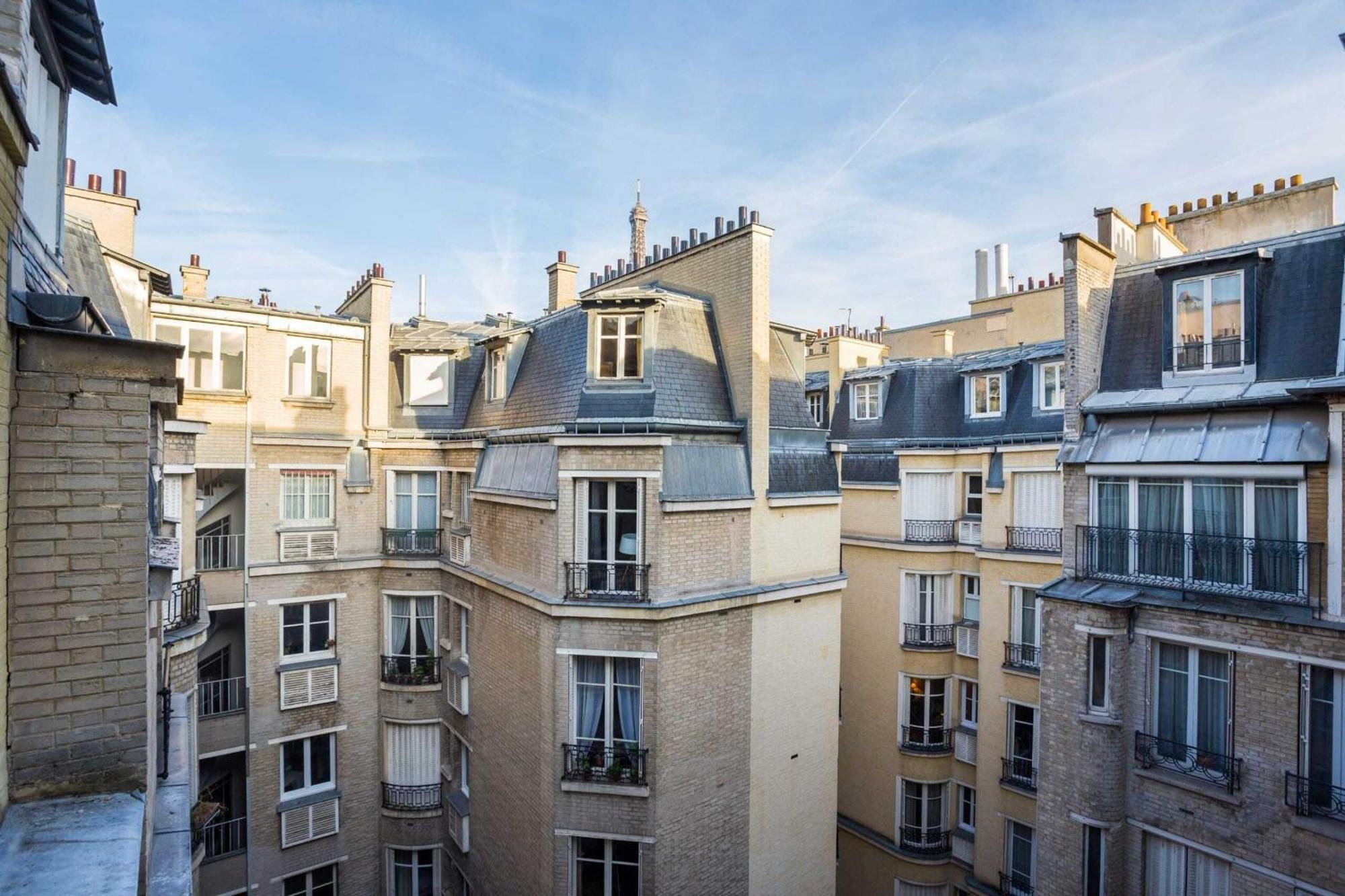 Residence Fremiet Tour Eiffel Paris Eksteriør billede