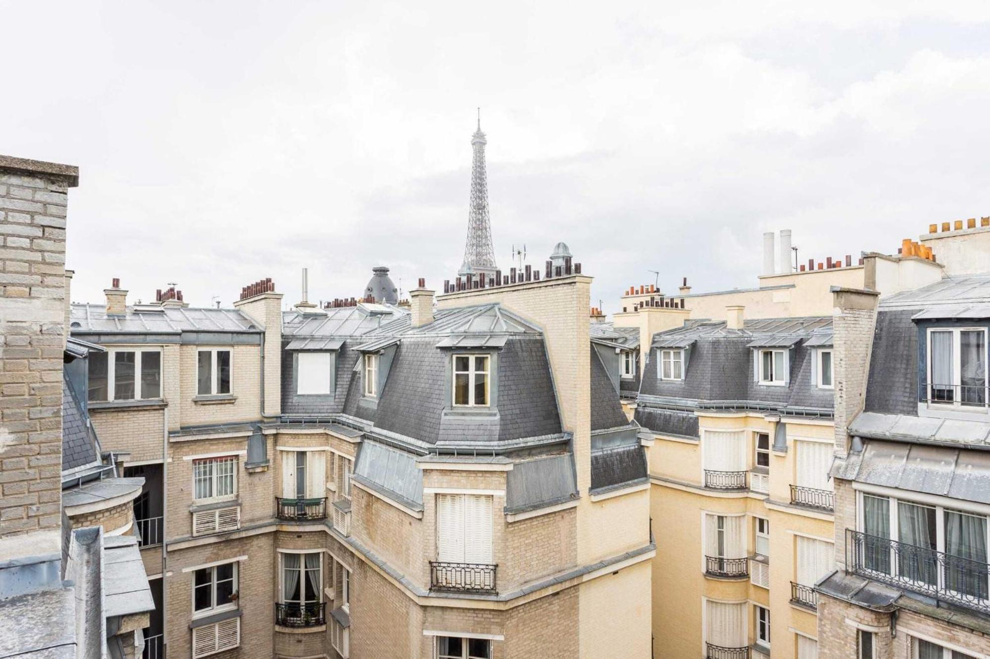 Residence Fremiet Tour Eiffel Paris Eksteriør billede